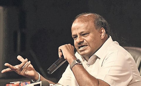 Former Karnataka CM HD Kumaraswamy (Photo | EPS/Shriram BN)