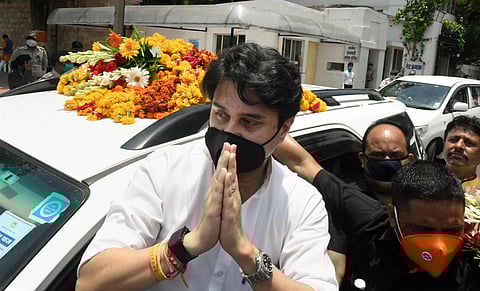 BJP leader Jyotiraditya Scindia. (Photo | PTI)