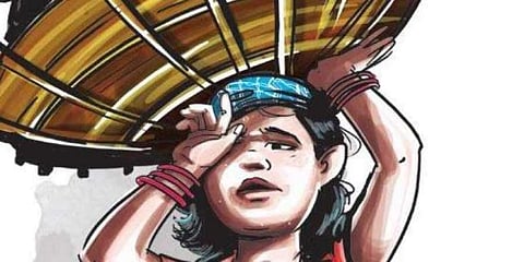 With children’s schooling affected, 20 per cent of the households said they are ready to consider withdrawing their children from school due to financial crisis. (Express Illustrations)