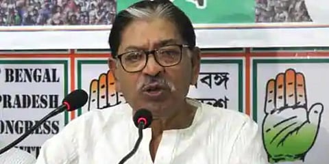 West Bengal Congress chief Somen Mitra (Photo | ANI)