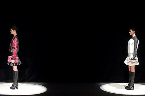 Models wear creations from Reinaldo Lourenco's autumn winter collection during Sao Paulo Fashion Week in Sao Paulo, Brazil. (Representational Photo | AP) )