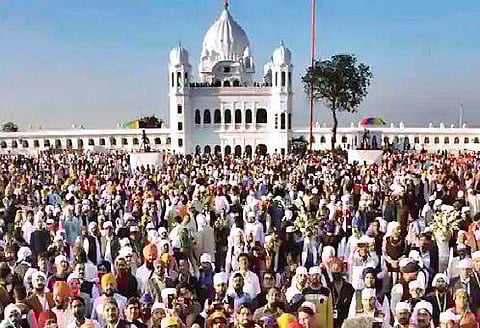 Gurdwara Kartarpur Sahib located in the Punjab province, Pakistan