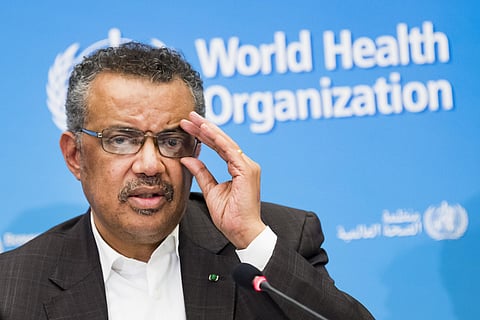 World Health Organization chief Tedros Adhanom Ghebreyesus. (Photo| AP)