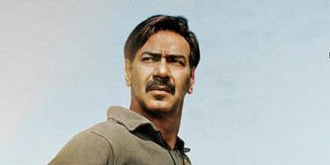 Ajay Devgn in 'Maidaan' (Photo| Twitter)
