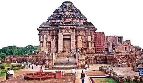 Konark Sun temple however will not be reopened to the public on July 6 (Photo | EPS)