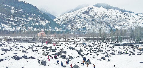 The Solang Valley in Manali is a major tourist attraction (FIle Photo | PTI)