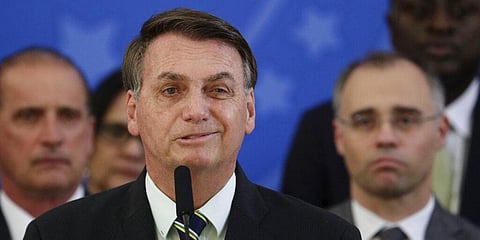 Brazil's President Jair Bolsonaro (File photo | AP)