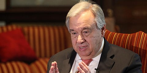 UN Secretary General Antonio Guterres (File photo| AP)