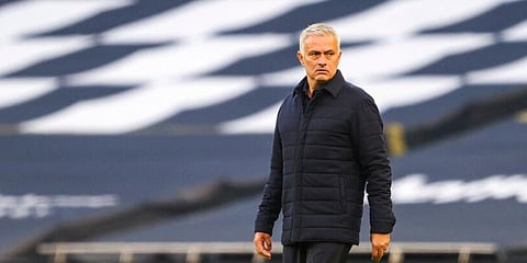 Tottenham gaffer Jose Mourinho (Photo | AP)