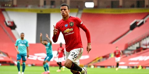 Manchester United forward Mason Greenwood (Photo | AP)