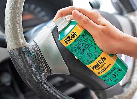 Enriched with neem extract, Travel Safe is efficient in fighting germs