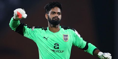 Goalkeeper Albino Gomes (Photo| EPS)