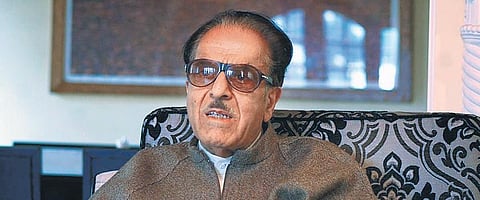 Former Union Minister Saif-ud-Din Soz.