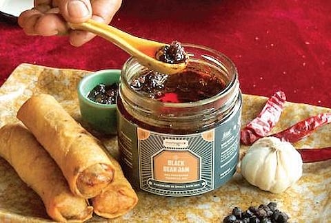 Black Bean Jam by Mamagoto; DIY kit by Novotel