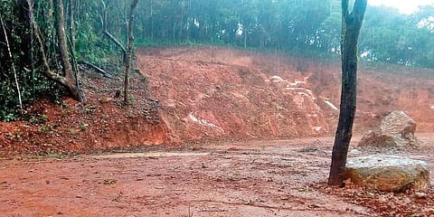 The site in the Talacauvery region where the construction work was alleged to have been carried out | EPS