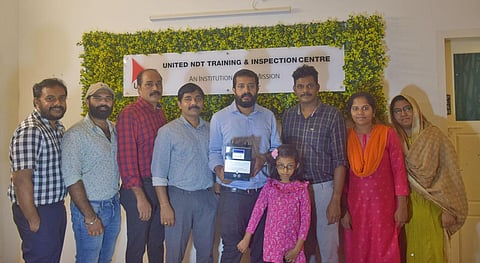 The team at United NDT Training and Inspection Centre