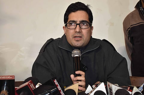 Shah Faesal had floated a political outfit after resigning from the Indian Administrative Service. (File photo | PTI)