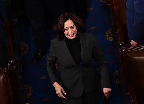 Indian-American Senator Kamala Harris. (Photo | AFP)