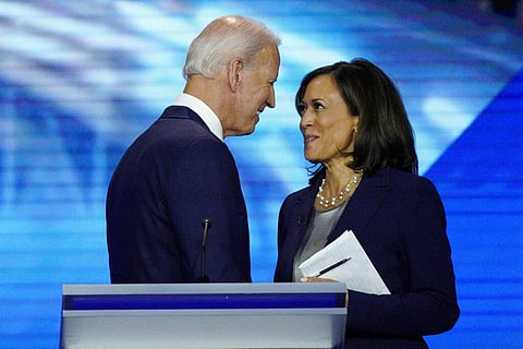 Joe Biden (left) and Kamala Harris (right) (File Photo | AP)