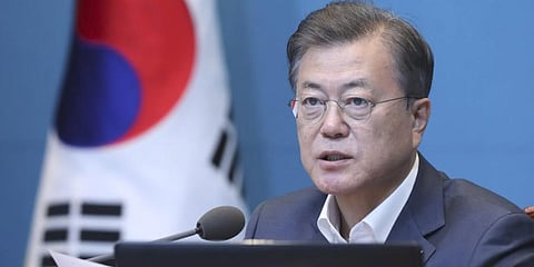 South Korea President Moon Jae-in (Photo | AP)
