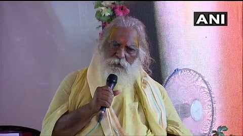 The head of the Ram Janmabhoomi trust in Ayodhya Mahant Nritya Gopal Das. (File Photo)