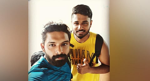 Amal Manohar and Sanju Samson