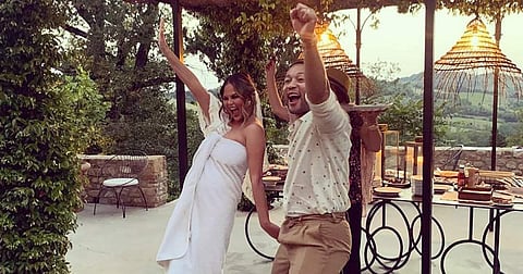 Chrissy Teigen and John Legend. (Photo | Instagram)