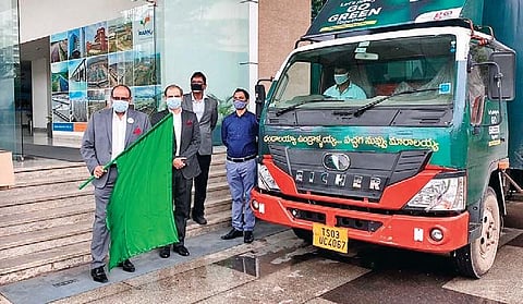 Ramky Big Green Ganesha which focuses on the environment conservation and sustainability.