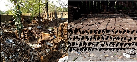 The scraps that were auctioned off. (Photo| EPS)