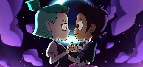 The show's protagonist, Luz Noceda is a 14-year-old who goes on a journey to another world to become a witch. (Photo | Twitter)