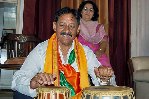 In this file photo dated May 6 2009 former India opener and veteran cricket administrator Chetan Chauhan who passed away on Sunday Aug. 16 2020. (Photo | PTI)