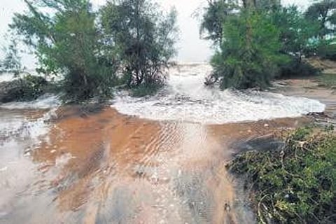 Tidal ingress at Siali beach | Express