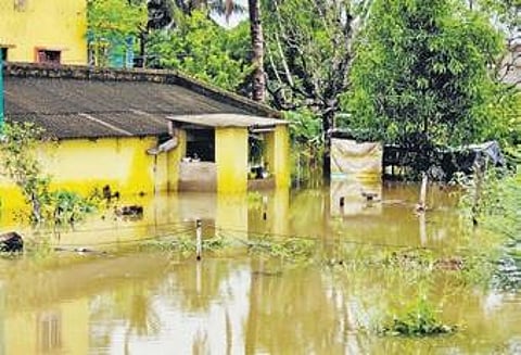 A water-logged house in Kendrapara town | Express