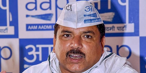Rajya Sabha MP Sanjay Singh (Photo | PTI)