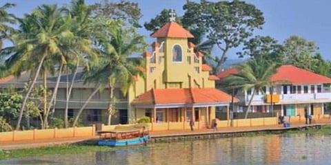 A view of a church in Alappuzha. (Photo| Special Arrangement)