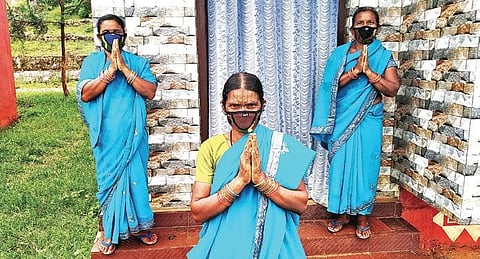 Community members managing an eco-tourism property in Odisha
