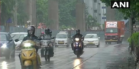 Mumbai recorded moderate to heavy- widespread RF in 24 hours. (Photo | ANI)