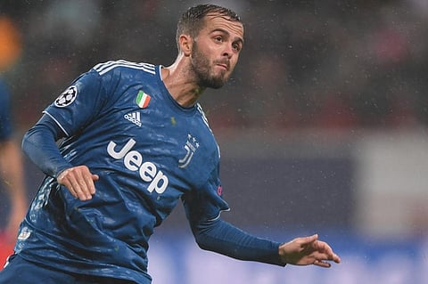 Miralem Pjanic during the UEFA Champions League. (Photo | AFP)