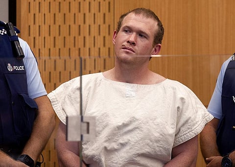 Brenton Tarrant, the man charged in relation to the Christchurch mosque shootings, appears in the Christchurch District Court, in Christchurch, New Zealand. (File Photo | AP)