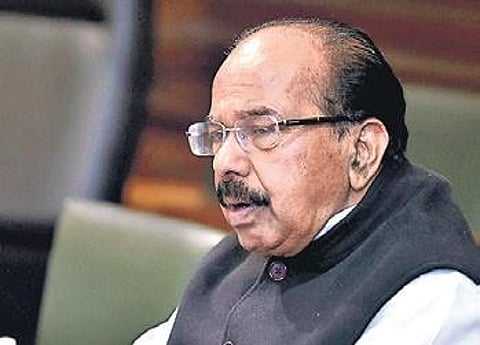 Congress veteran Veerappa Moily