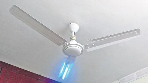 Kerala student develops ceiling fan UV sterilising unit for disinfection