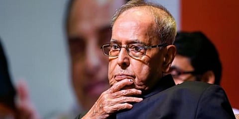 Former President Pranab Mukherjee (Photo | PTI)