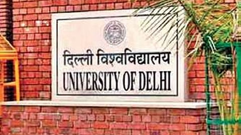 Delhi University.