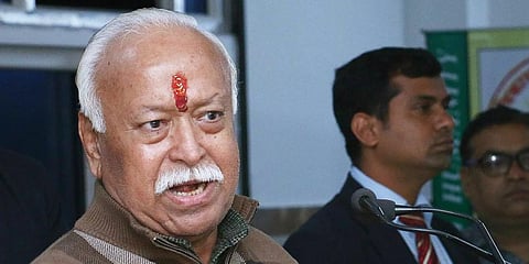 RSS chief Mohan Bhagwat (Photo | PTI)