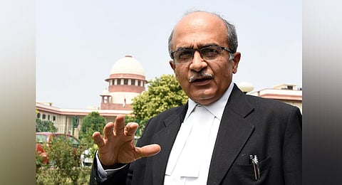 Senior lawyer-activist Prashant Bhushan (File| EPS))