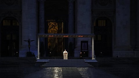 Any baptised Catholic male is eligible, though only cardinals have been selected since 1378.