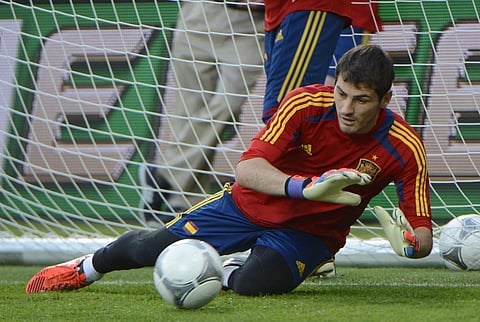 Spain's World Cup-winning goalkeeper Iker Casillas announced his retirement on August 4, 2020, after being sidelined for more than a year with a heart problem. (Photo | AFP)