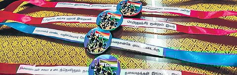 Teachers and scout volunteers have made the rakhi for the soldiers, despite being hampered by the Covid pandemic | Aravind Raj