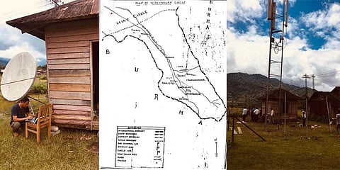 Vijaynagar has a population of 4,400. The locals are mostly farmers. Some are into poultry farming. (PHOTO | Express)