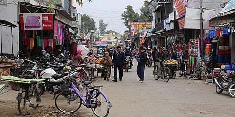 A market in Banbasa town in Uttarakhand-Nepal border (Photo | en.wikipedia.org/cliftonshipway)